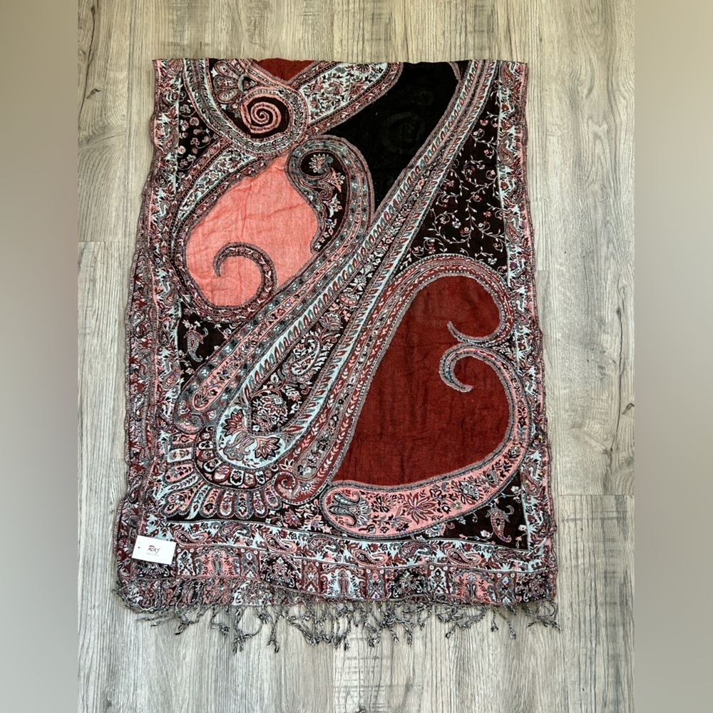 NWT Raj Multicolor Lightweight Scarf - Picture 2 of 11
